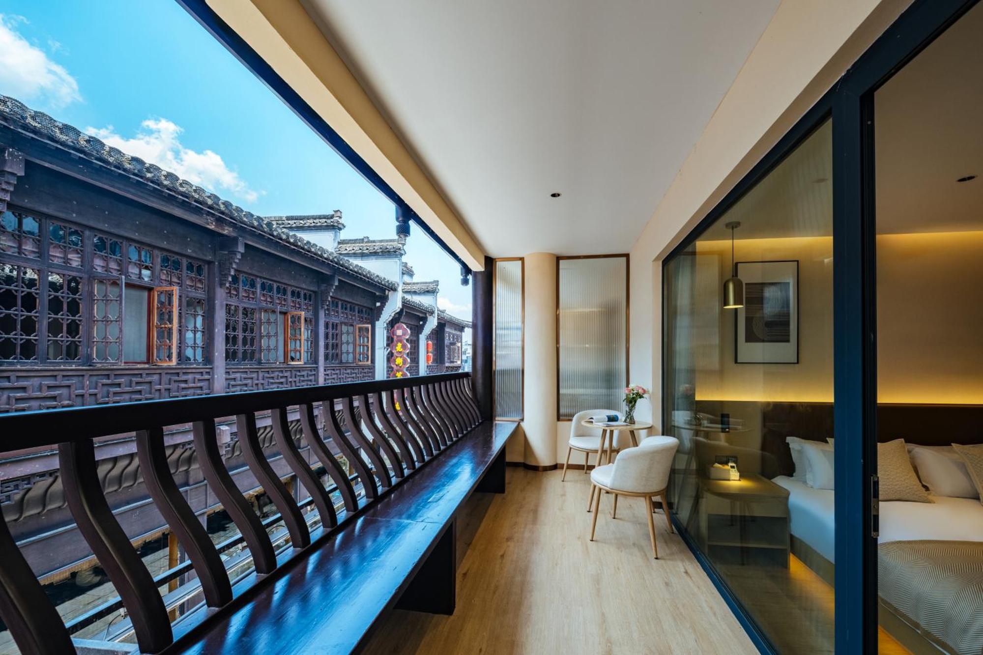 Old Street Yun Zhu Hotel Montanhas Montanhas Huangshan Exterior foto